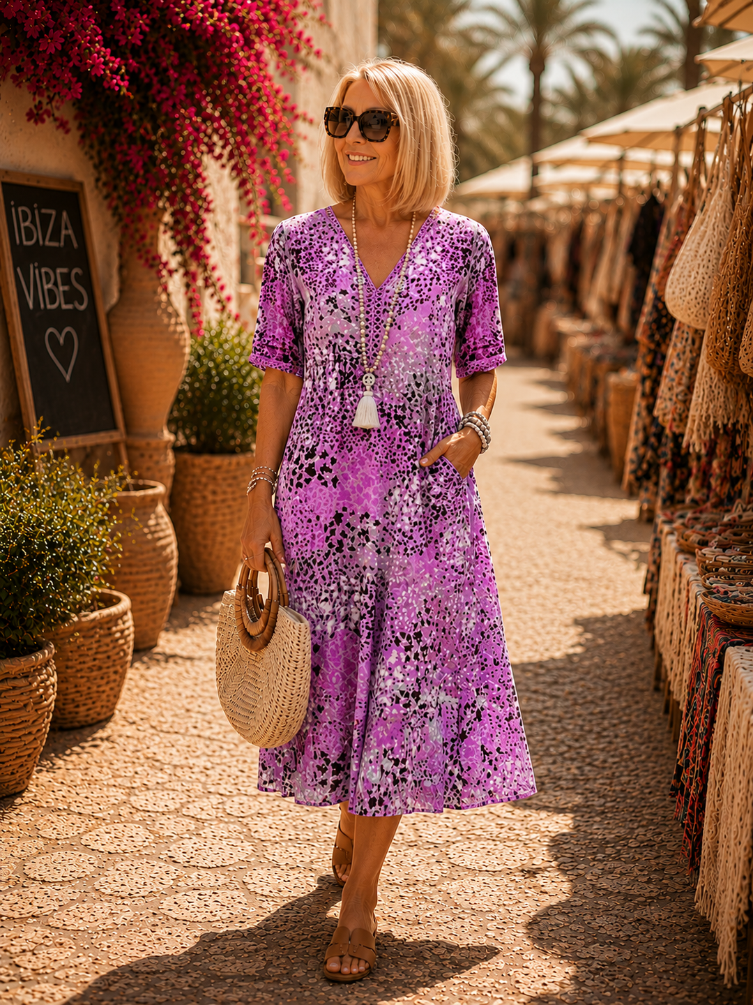 Iris | Leicht fließendes Kleid