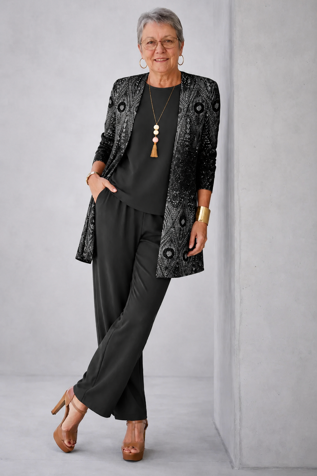 Hedley | Elegantes 3-teiliges Casual-Set