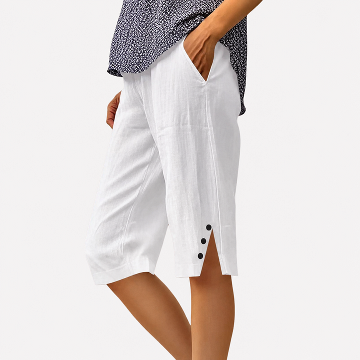 Fenja | Bequeme Bermuda mit Details