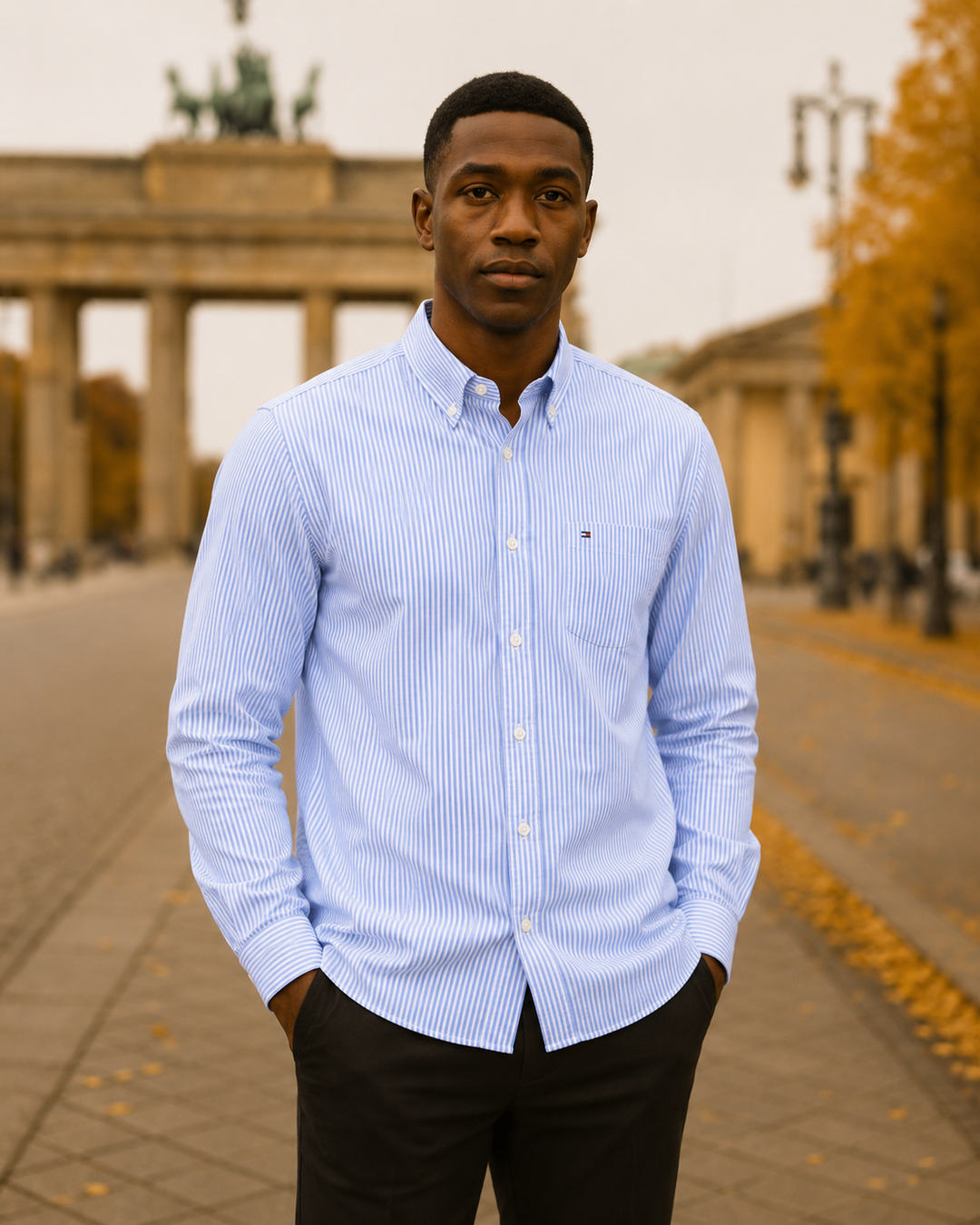 Albert | Klassisches gestreiftes Hemd