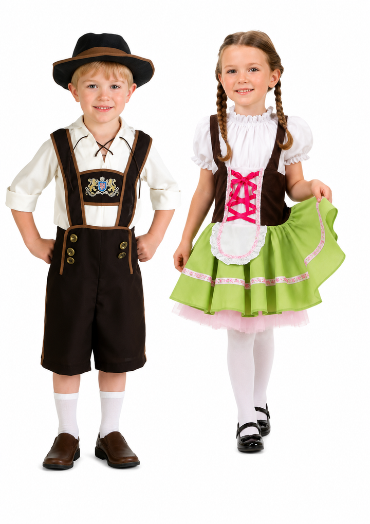 Hansi & Mia | Kinder Trachten-Set – Junge & Mädchen