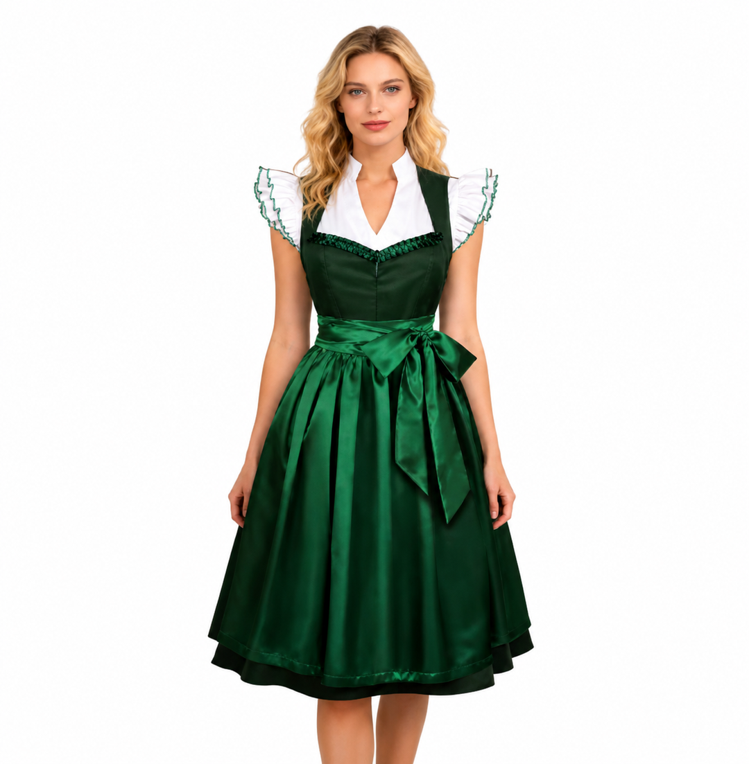 Josephine | Elegantes 3-teiliges Satin-Dirndl