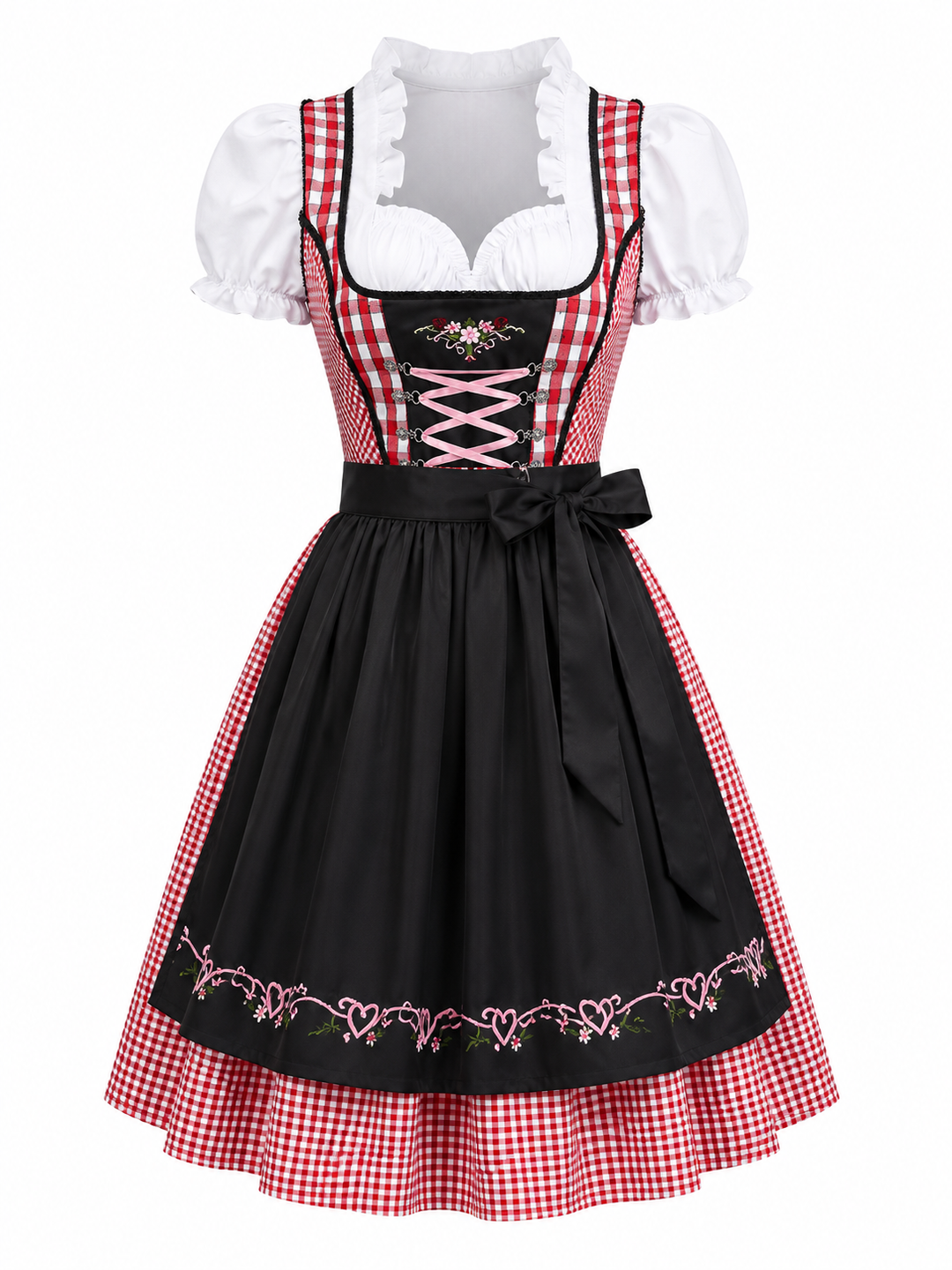 Franzi | Damen Dirndl mit Schürze im Trachten-Stil