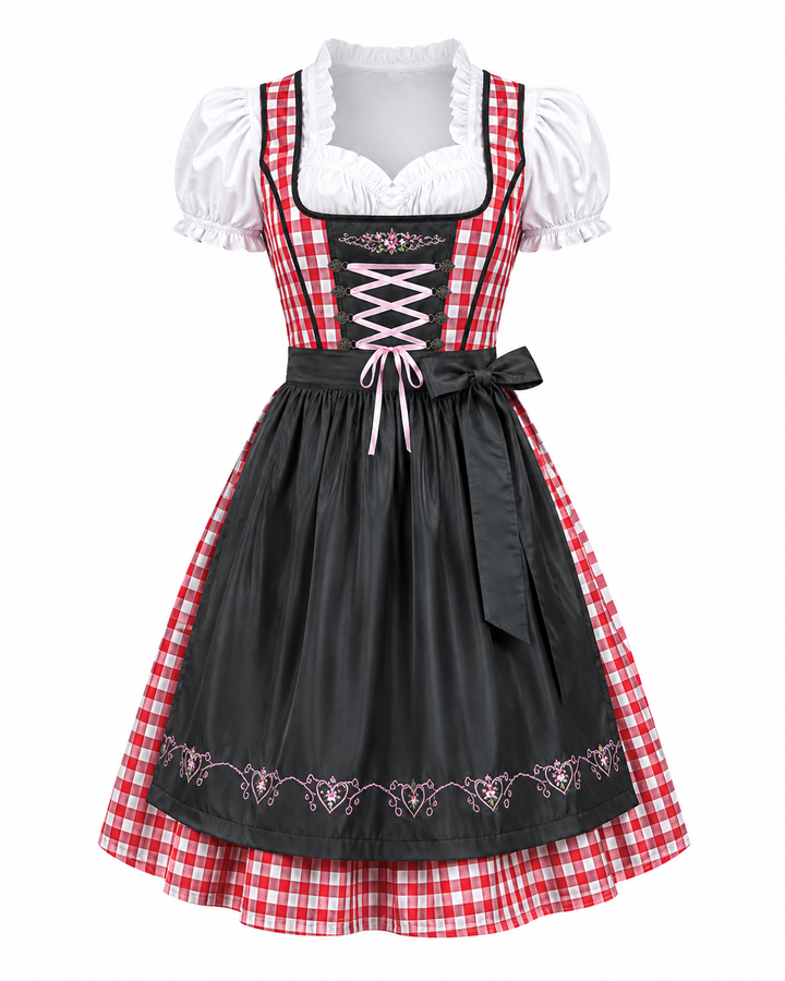 Franzi | Damen Dirndl mit Schürze im Trachten-Stil