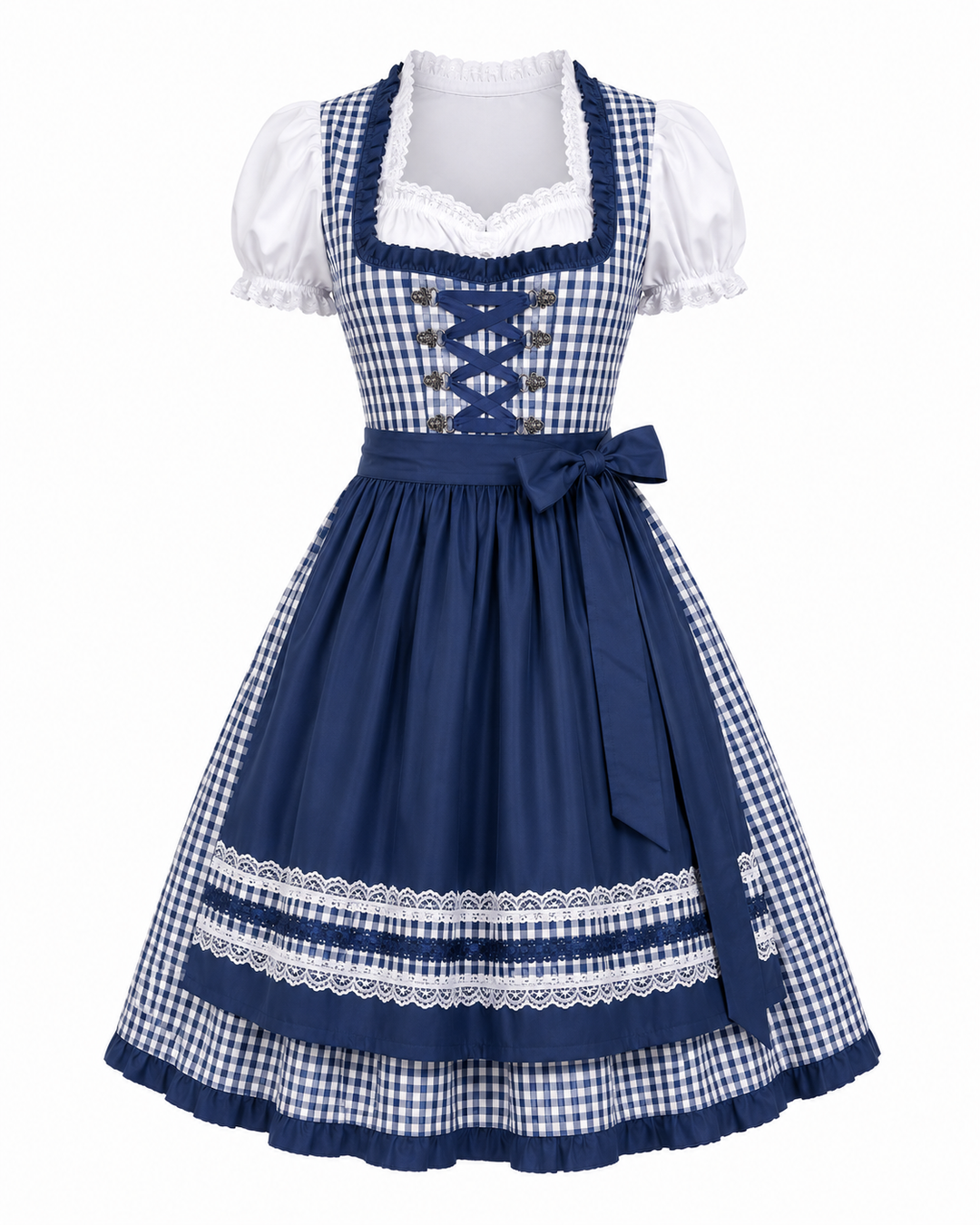 Heidi | Damen Dirndl mit Schürze im Trachten-Stil