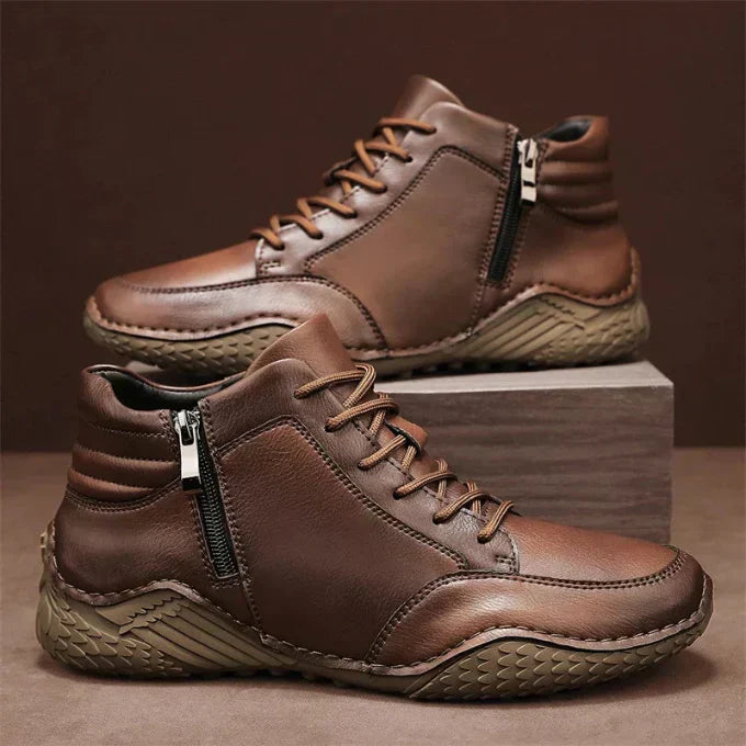 Elias | Wadenhohe Lederstiefel für Herren