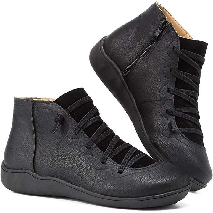 Notburga | Damen Stiefelette mit Komfortsohle und rutschfester Laufsohle