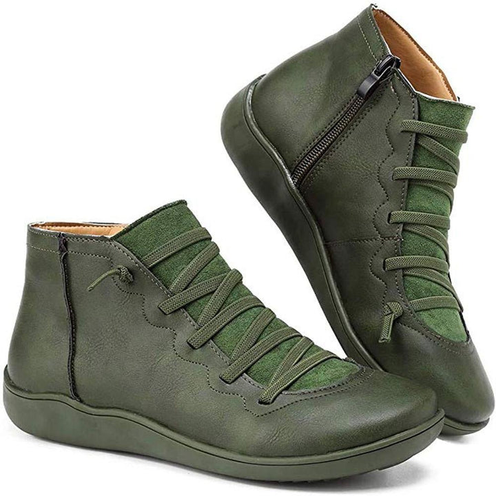 Notburga | Damen Stiefelette mit Komfortsohle und rutschfester Laufsohle