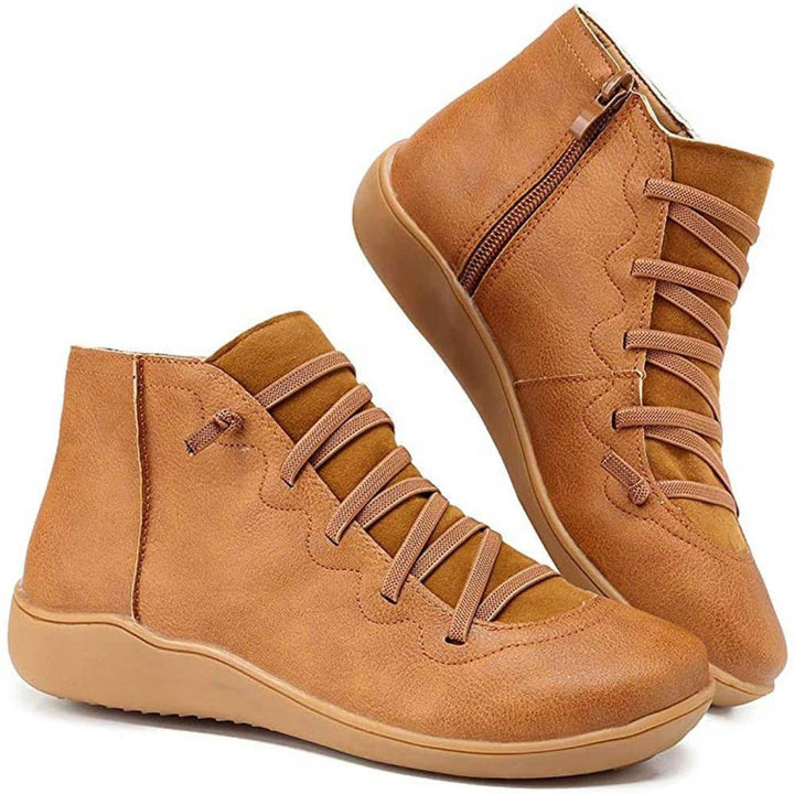 Notburga | Damen Stiefelette mit Komfortsohle und rutschfester Laufsohle