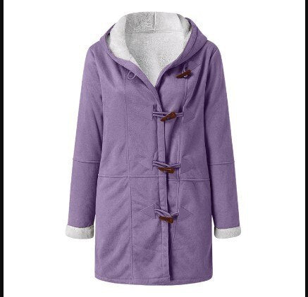 Nadja | Winterjacke mit Fleecefutter und gefütterter Kapuze