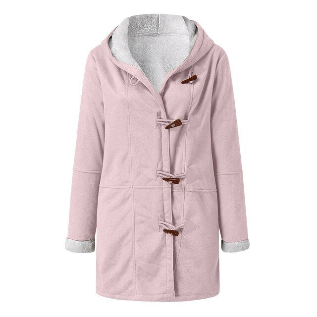Nadja | Winterjacke mit Fleecefutter und gefütterter Kapuze