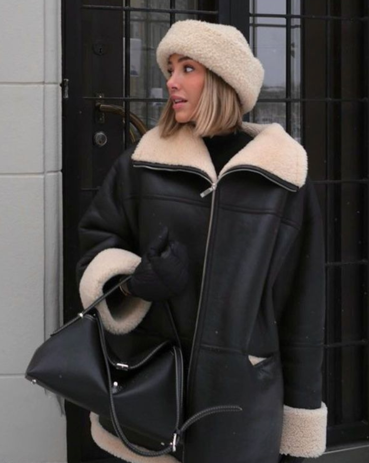 Alena | Winterjacke mit durchgehendem Reißverschluss und Taschen