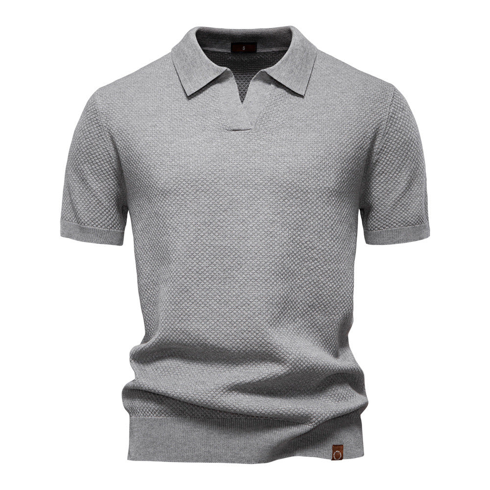 Luca | Exklusives Poloshirt mit moderner Struktur