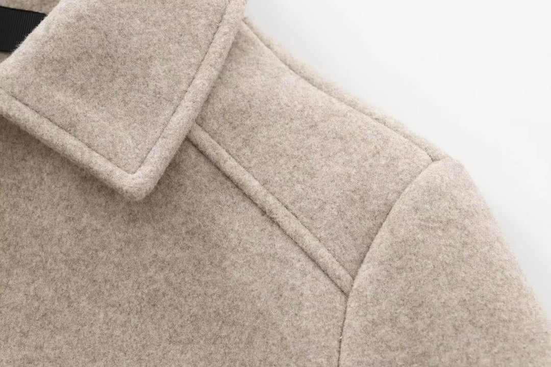 Mirja | Weiche strukturierte Reißverschlussjacke