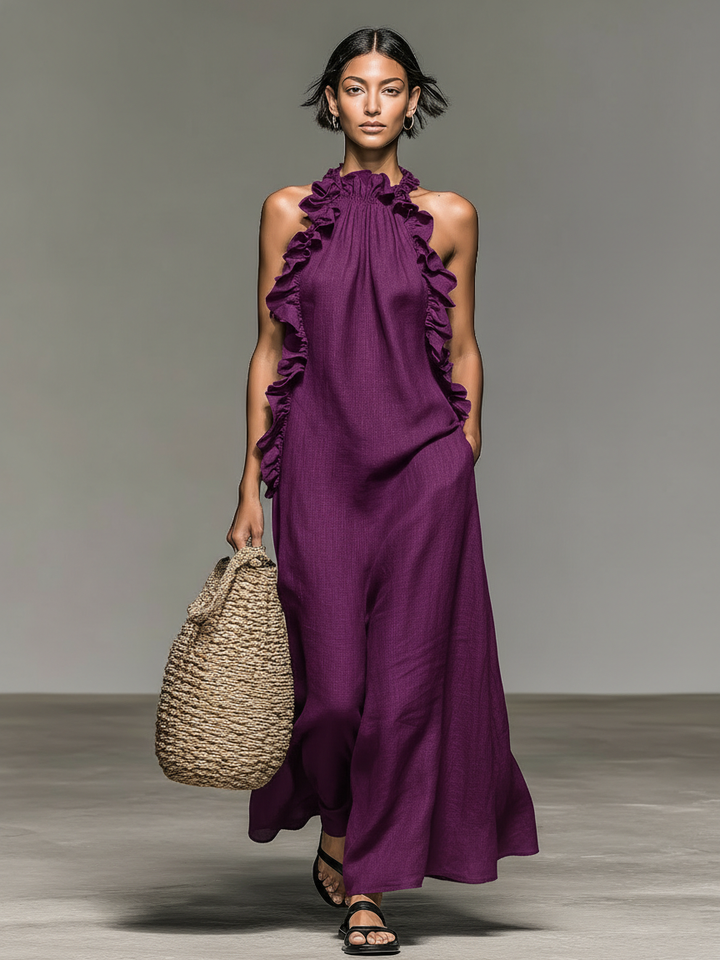 Gretchen | Maxikleid mit Taschen