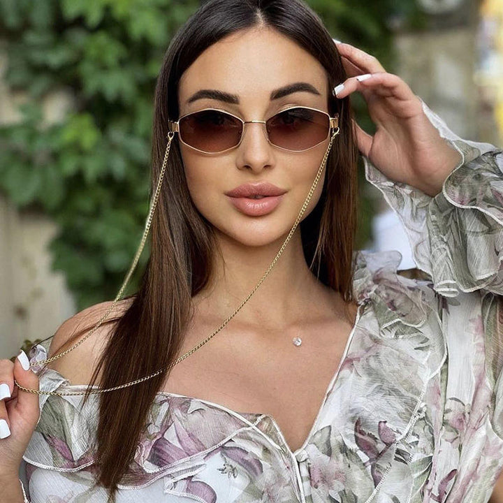 Yara | Trendige Hexagon-Sonnenbrille