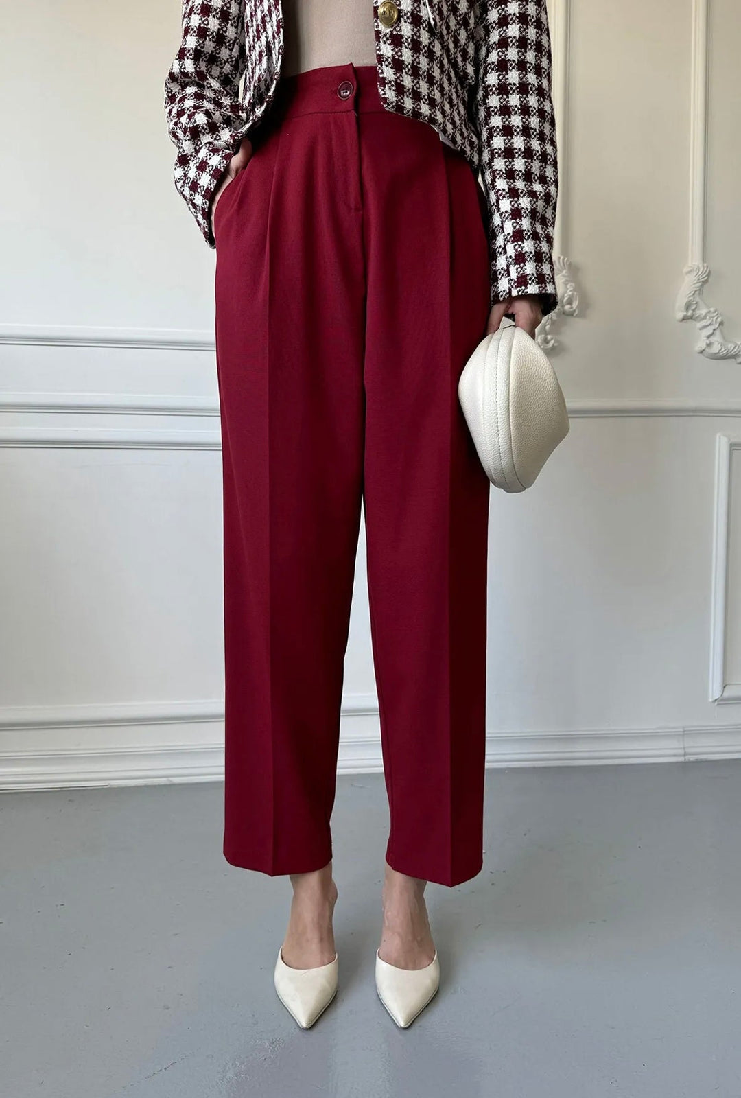 Vera | Klassische Slim-Fit Anzughose