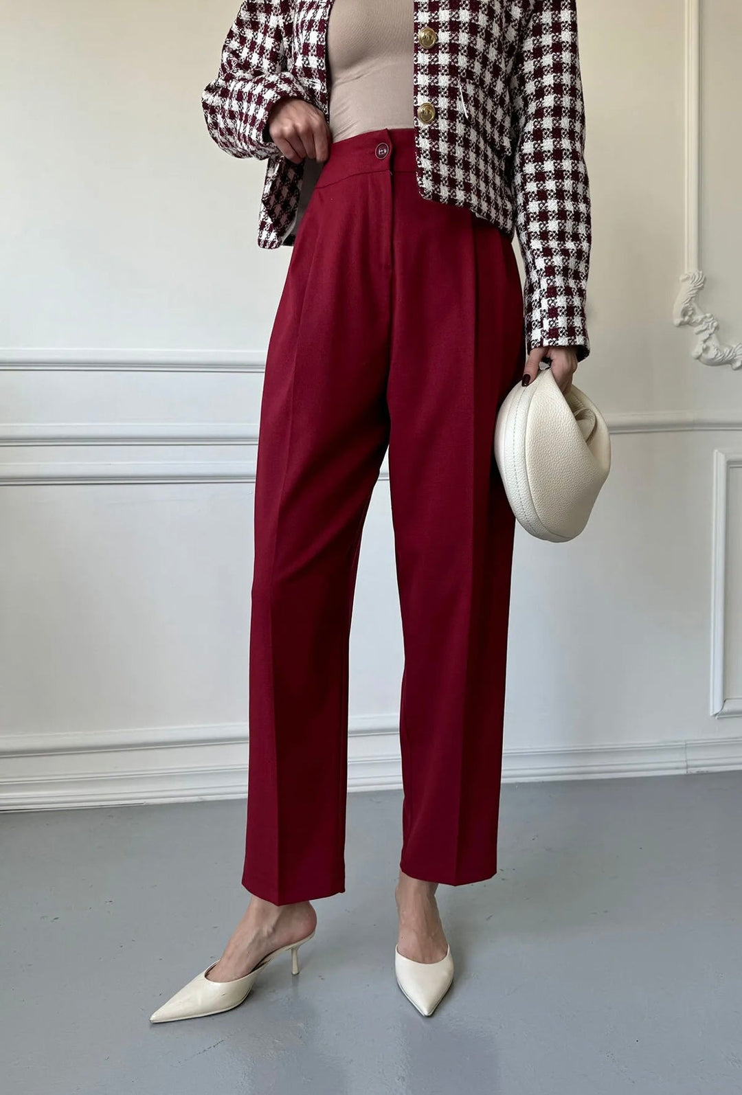 Vera | Klassische Slim-Fit Anzughose