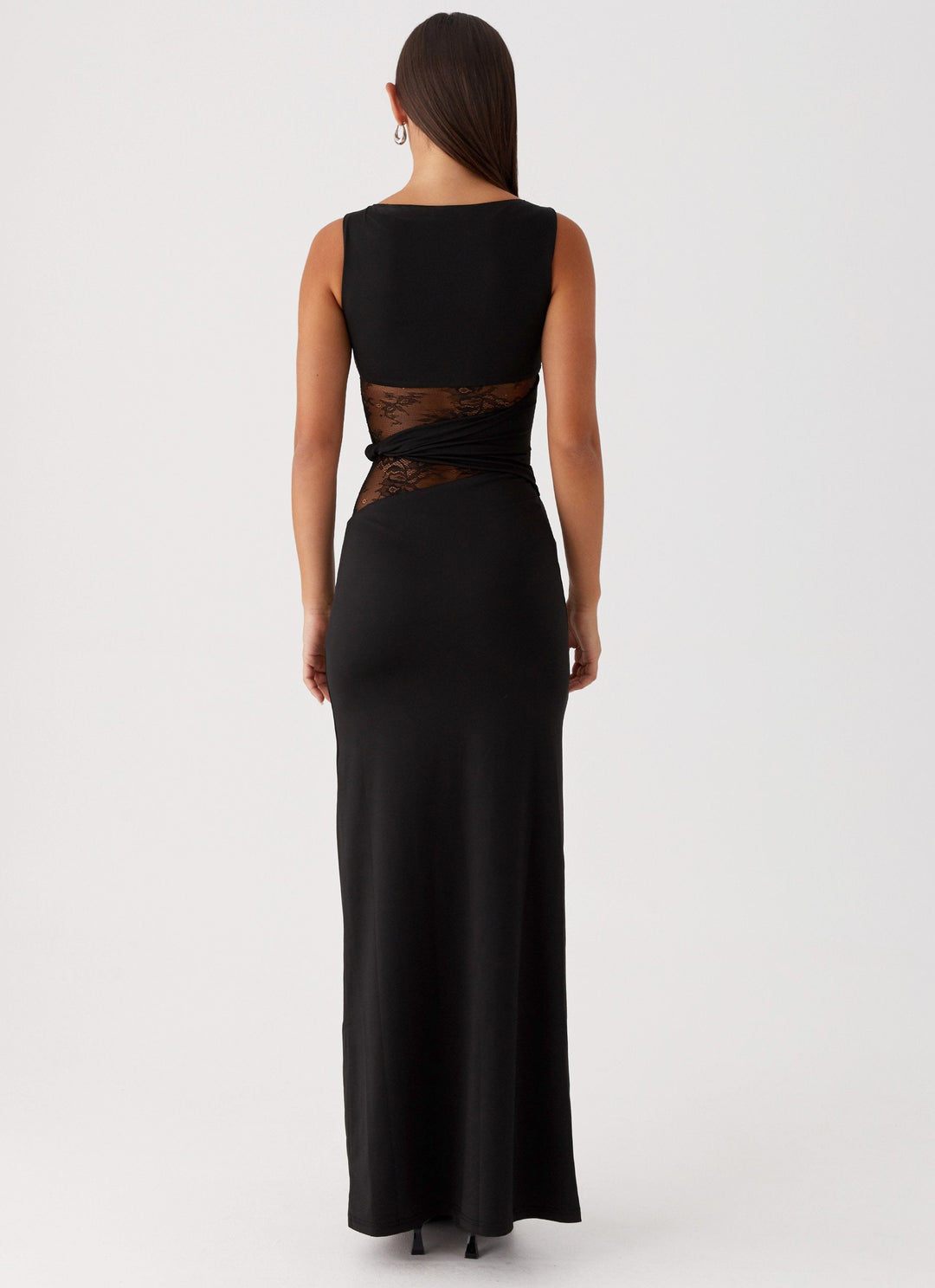 Ilse-Line | Abendkleid mit Spitzenausschnitten