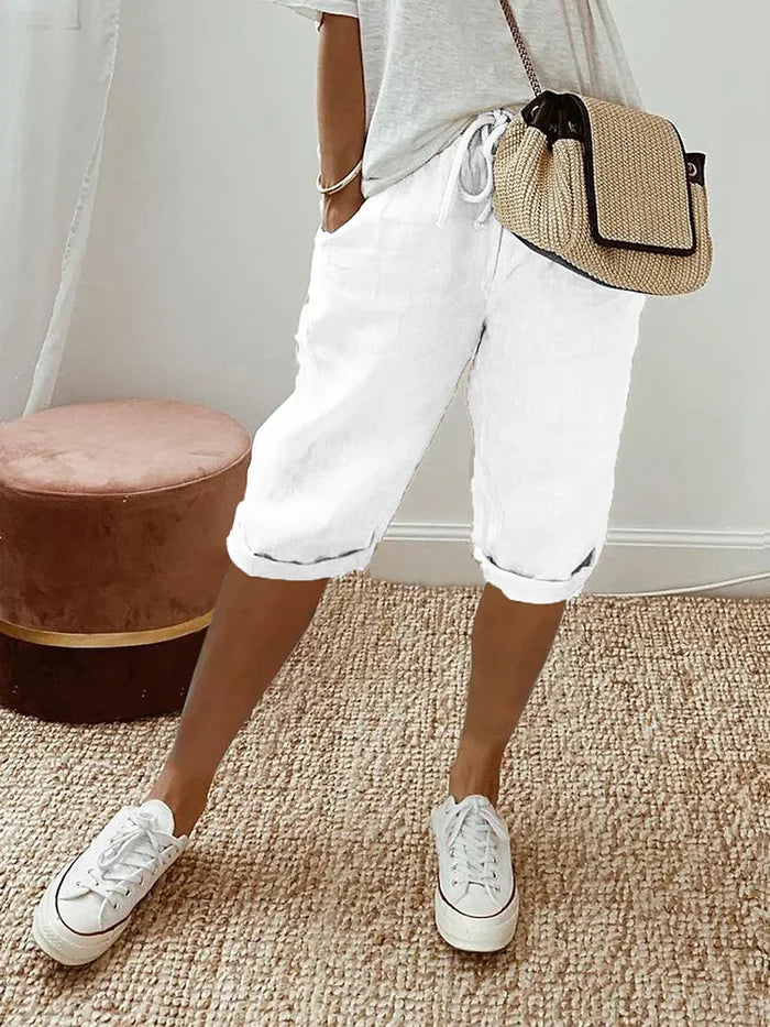Liv | Sommer-Shorts aus Leinen-Mix (1+1 GRATIS)