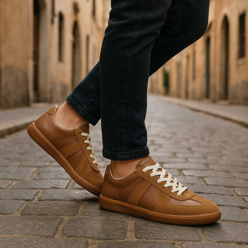 Reinhold | Herren Sneaker mit Schnürung und rutschfester Sohle