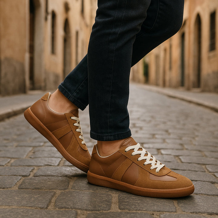 Reinhold | Herren Sneaker mit Schnürung und rutschfester Sohle