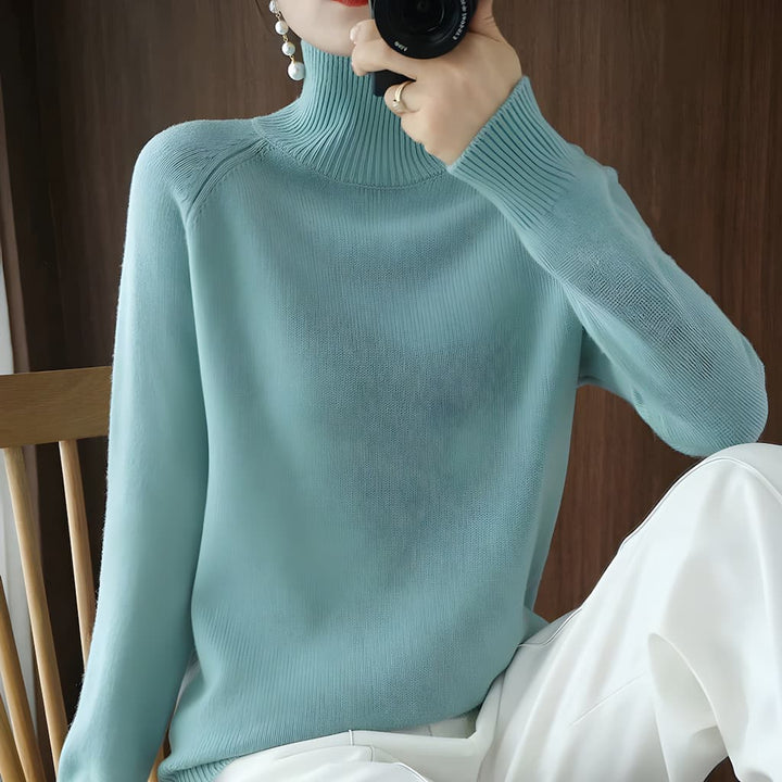 Anette | Eleganter Rollkragenpullover aus hochwertigem Strick