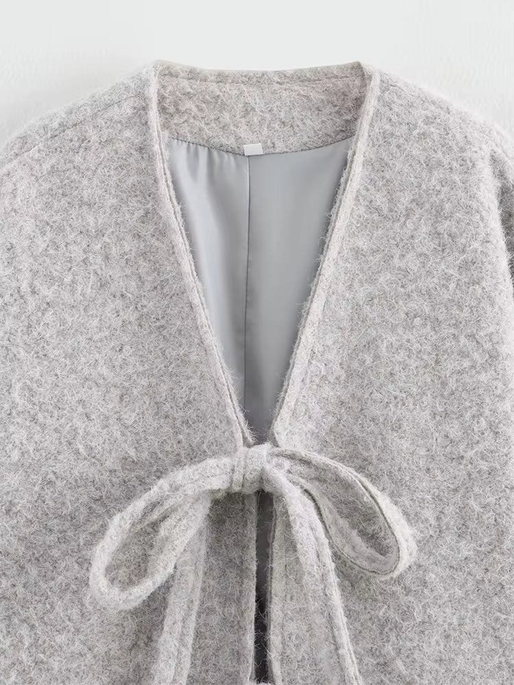 Dagmar | Strukturierte Schnürjacke