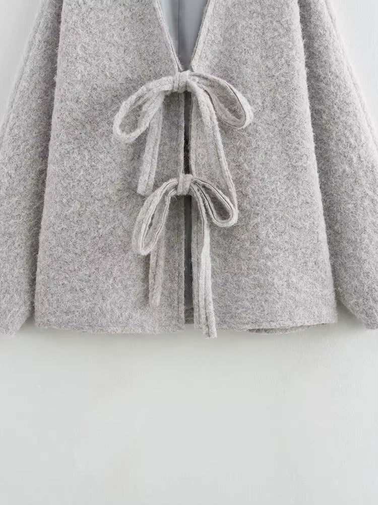 Dagmar | Strukturierte Schnürjacke