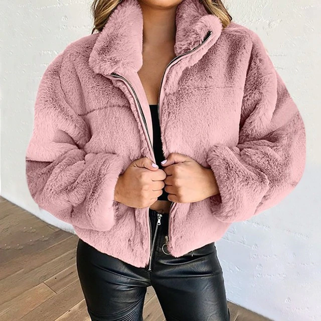 Gundula | Kuschelige Plüsch-Strickjacke mit wärmender Isolierung