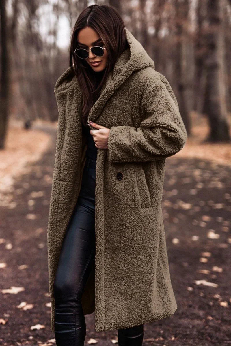Lise-Trud | Langer Wintermantel mit geräumigen Taschen