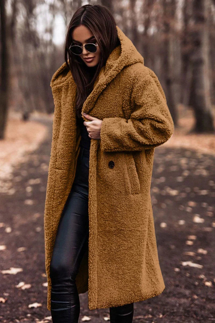 Lise-Trud | Langer Wintermantel mit geräumigen Taschen