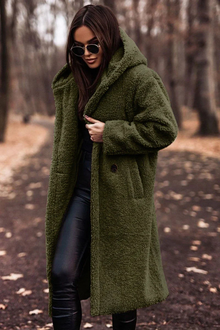 Lise-Trud | Langer Wintermantel mit geräumigen Taschen