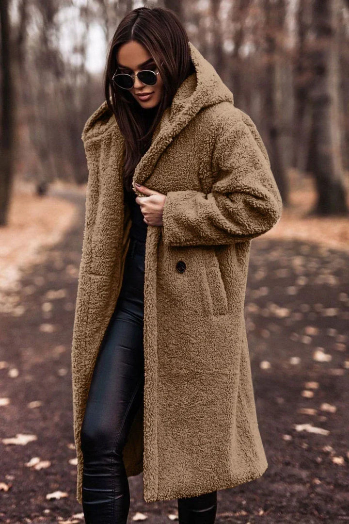 Lise-Trud | Langer Wintermantel mit geräumigen Taschen
