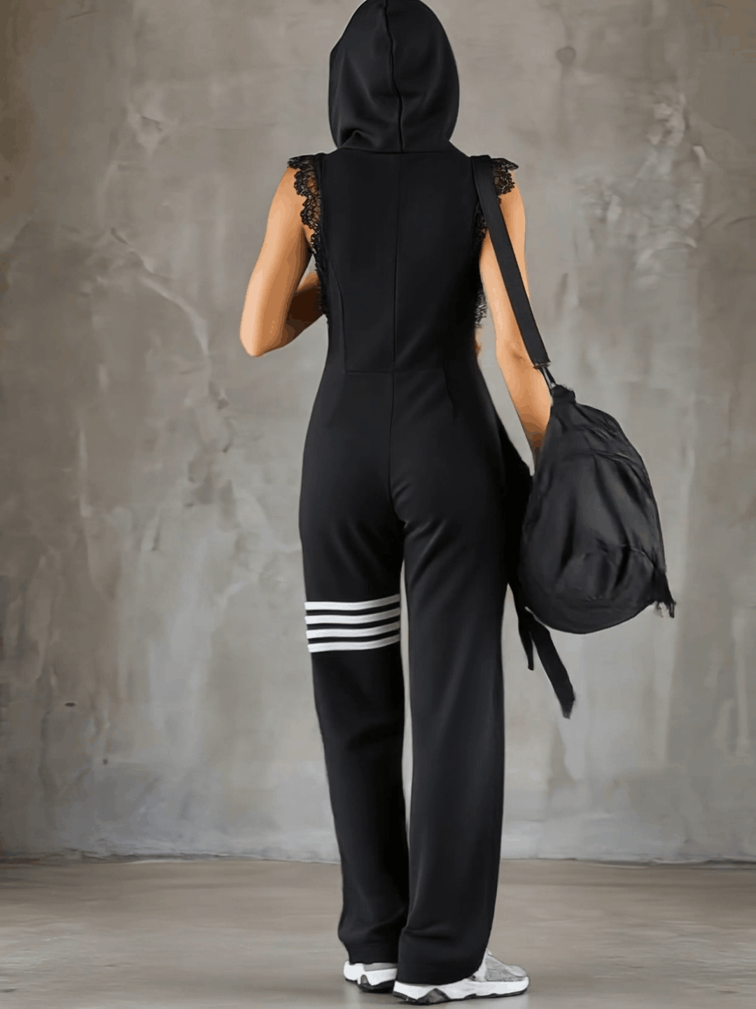Lotte | Sport-Luxe Kapuzen-Jumpsuit