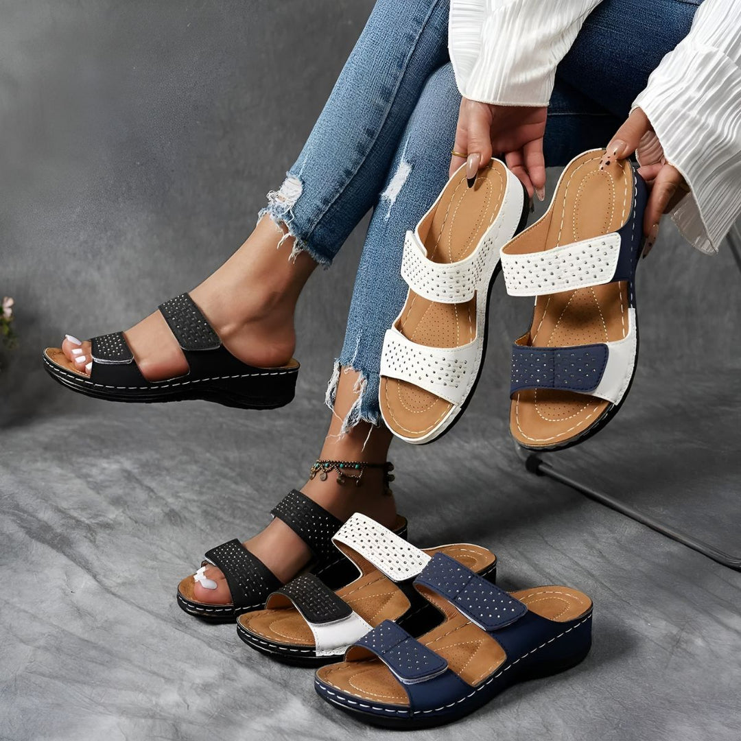 Lynn | Elegante orthopädische Sandale für Damen