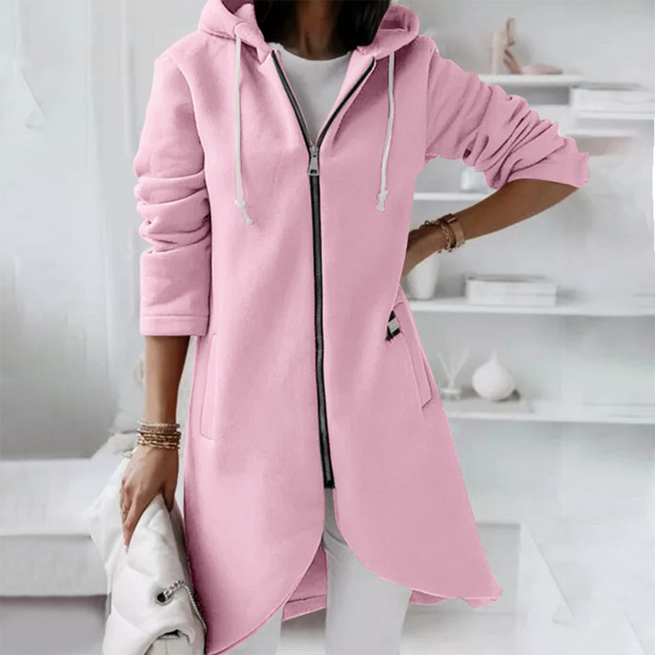 Karin-Line | Kapuzenpullover mit Reißverschluss und zeitlosem Design