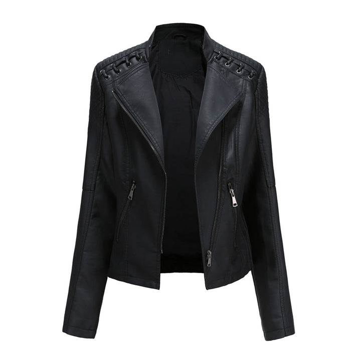 Annalena | Elegante Lederjacke mit Reverskragen
