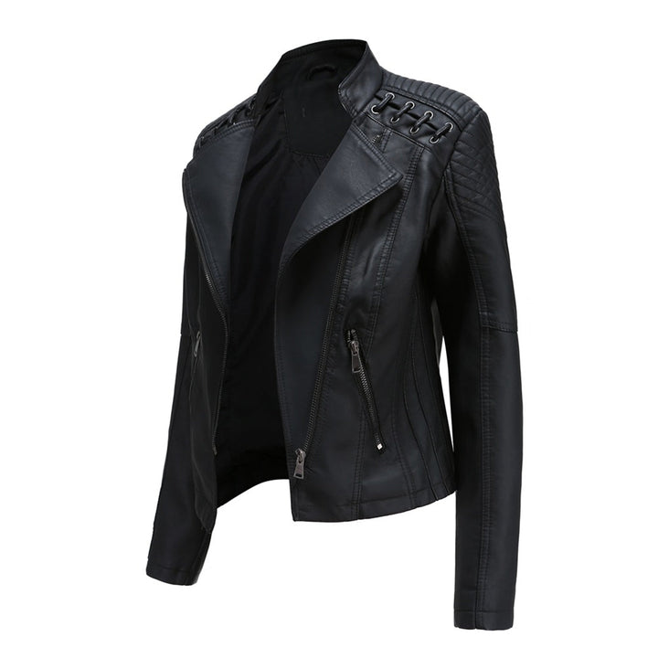 Annalena | Elegante Lederjacke mit Reverskragen