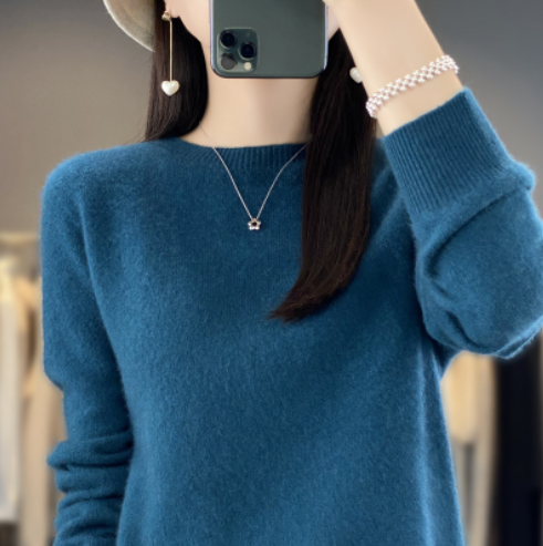 Kreszentia | Zeitloser Pullover aus erstklassig weichem Strick