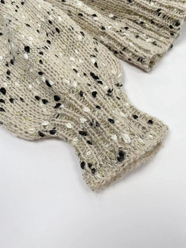 Karin-Marie | Strickpullover mit klassischem Rundhalsausschnitt und entspannter Passform