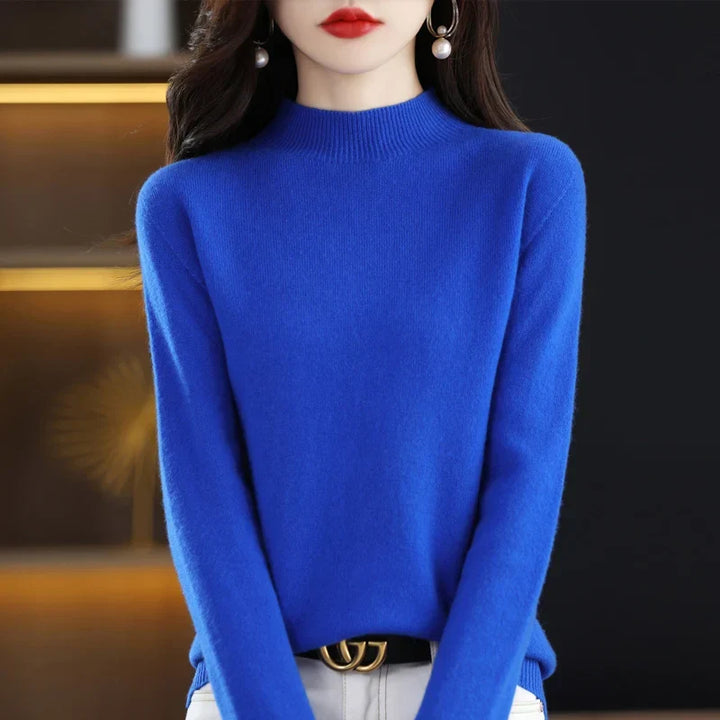 Meike | Strickpullover mit minimalistischem Design und atmungsaktiver Wärme
