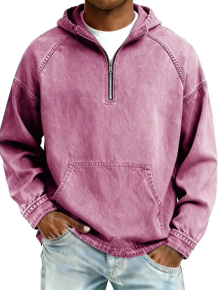 Reiner | Vintage Herrenpullover mit Kapuze