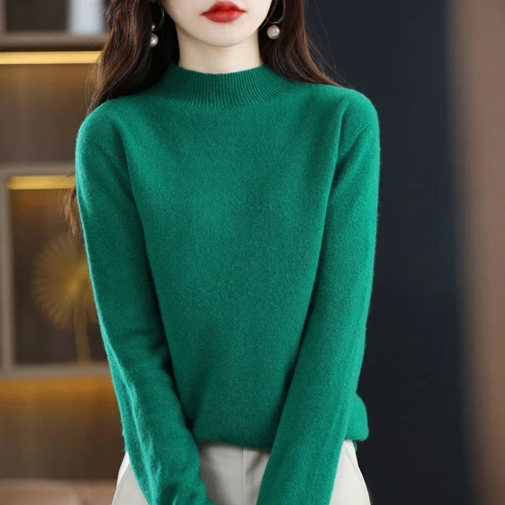 Meike | Strickpullover mit minimalistischem Design und atmungsaktiver Wärme