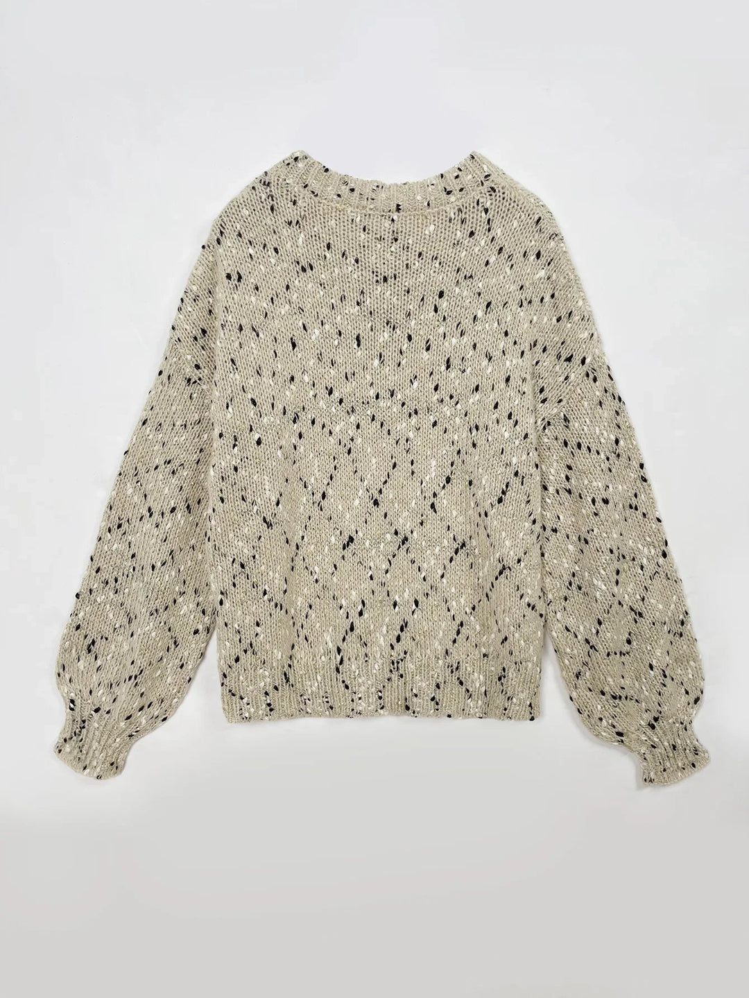 Karin-Marie | Strickpullover mit klassischem Rundhalsausschnitt und entspannter Passform