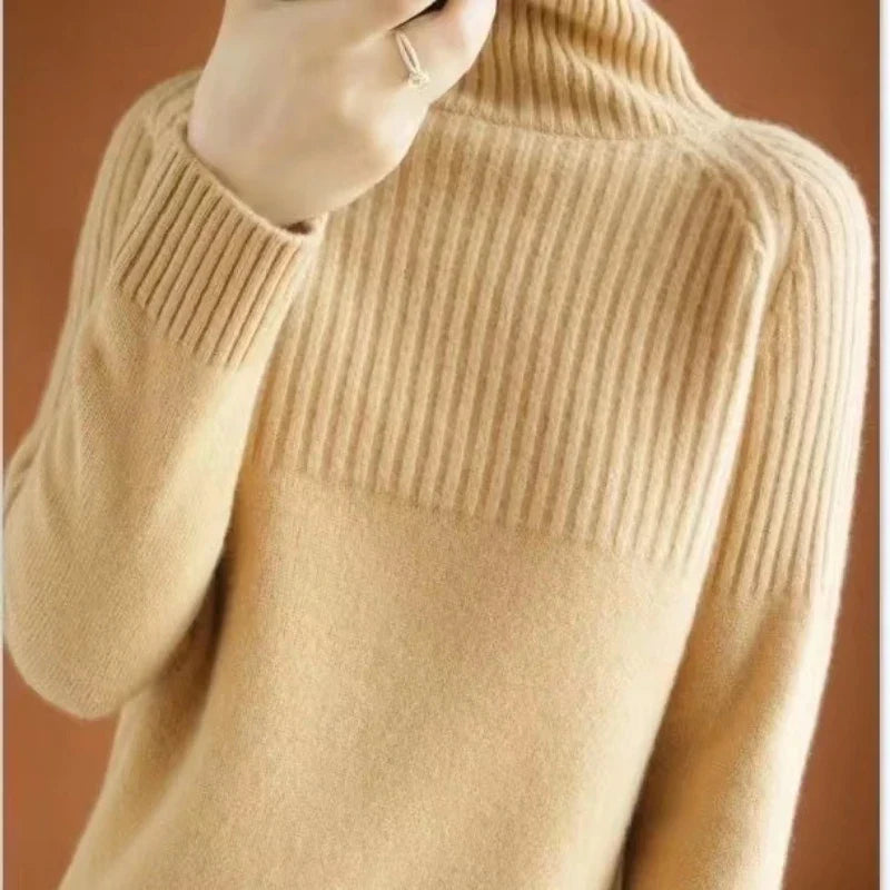 Aloisia | Kuscheliger Rollkragenpullover aus erstklassigem Weichstrick