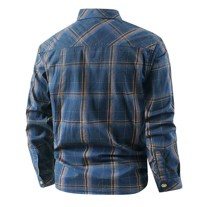 Friedhelm | Winter-Overshirt aus Baumwolle