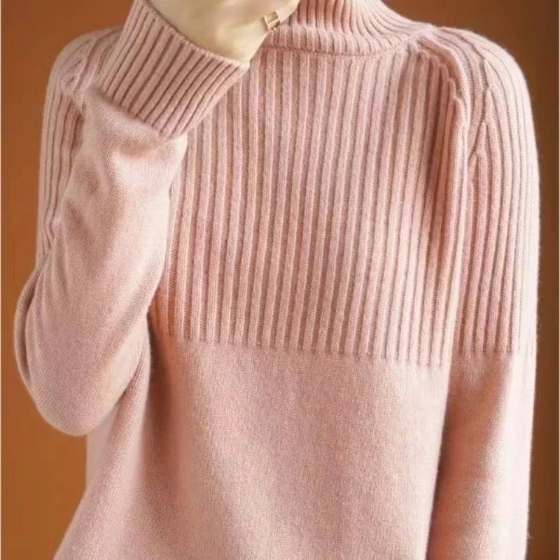 Aloisia | Kuscheliger Rollkragenpullover aus erstklassigem Weichstrick