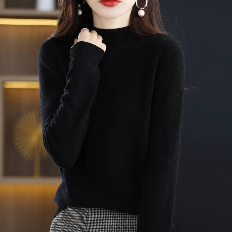 Meike | Strickpullover mit minimalistischem Design und atmungsaktiver Wärme