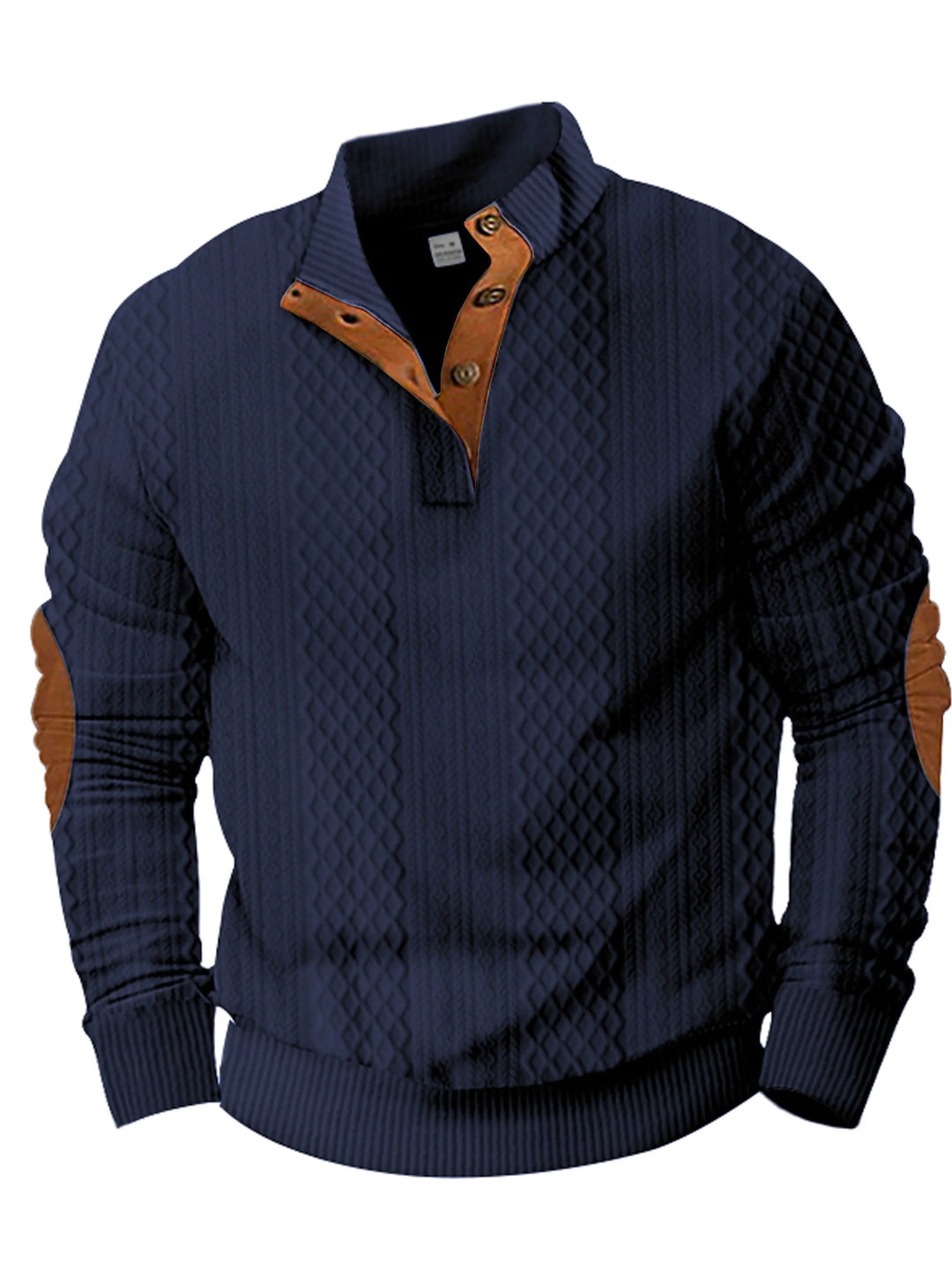 Giselher | Herbstpullover mit Knopfleiste